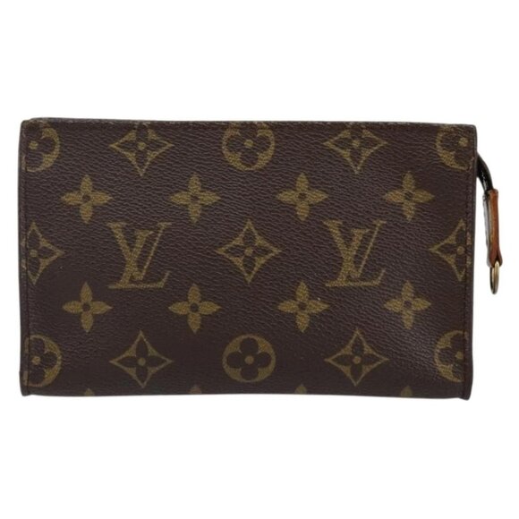 LOUIS VUITTON Monogram Bucket PM Accessory Pouch LV Auth - Picture 1 of 16